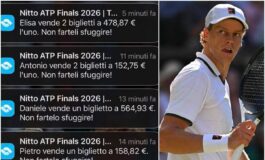 Sinner salta le Atp Finals i tifosi. rivendono i biglietti No Jannik no tennis 265x160