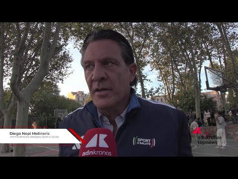 Sport, Nepi Molineris (Sport e Salute): ""A Colle Oppio spazio riqualificato per far stare insieme i