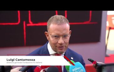 spot fs alla festa del cinema di roma cantamessa dg fondazione fs nostre stazioni set ideale 2