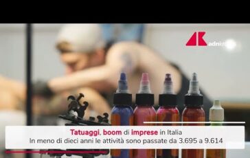 Tatuaggi boom di imprese in Italia 364x230