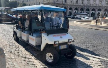 Tavolo Regione Lazio su golf car nodo su numero chiuso e accesso al centro storico 364x230