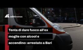 Tentato femminicidio a Bari prova a dare fuoco alla ex con alcol e accendino 265x160