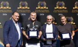 Totti e Vieri ricevono premio Eccellenza Euro Mediterraneo Roma Real Madrid Gasperini giochera per vincere 265x160