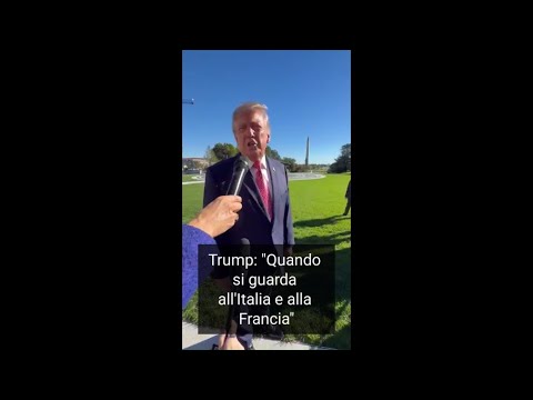 Trump, la risposta all'Adnkronos: ""Violenza in Italia è legata all'immigrazione"" - Video