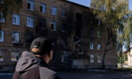Ucraina drone russo colpisce scuola a Kiev paura e bambini nei rifugi 265x160