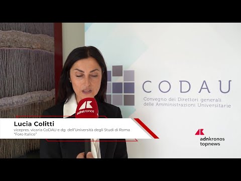 Università, Colitti (CoDAU): ""Una grande occasione per valorizzare le persone""