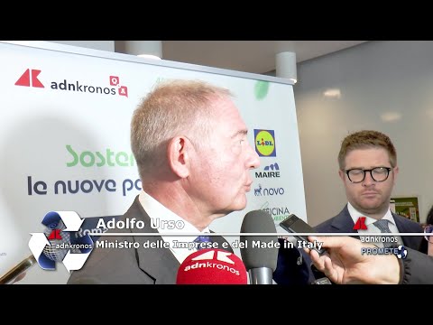 Urso: ""Mady in Italy non solo ben fatto ma anche sostenibile""
