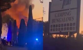 Vasto incendio in un campeggio a Peschiera del Garda 24 feriti 265x160