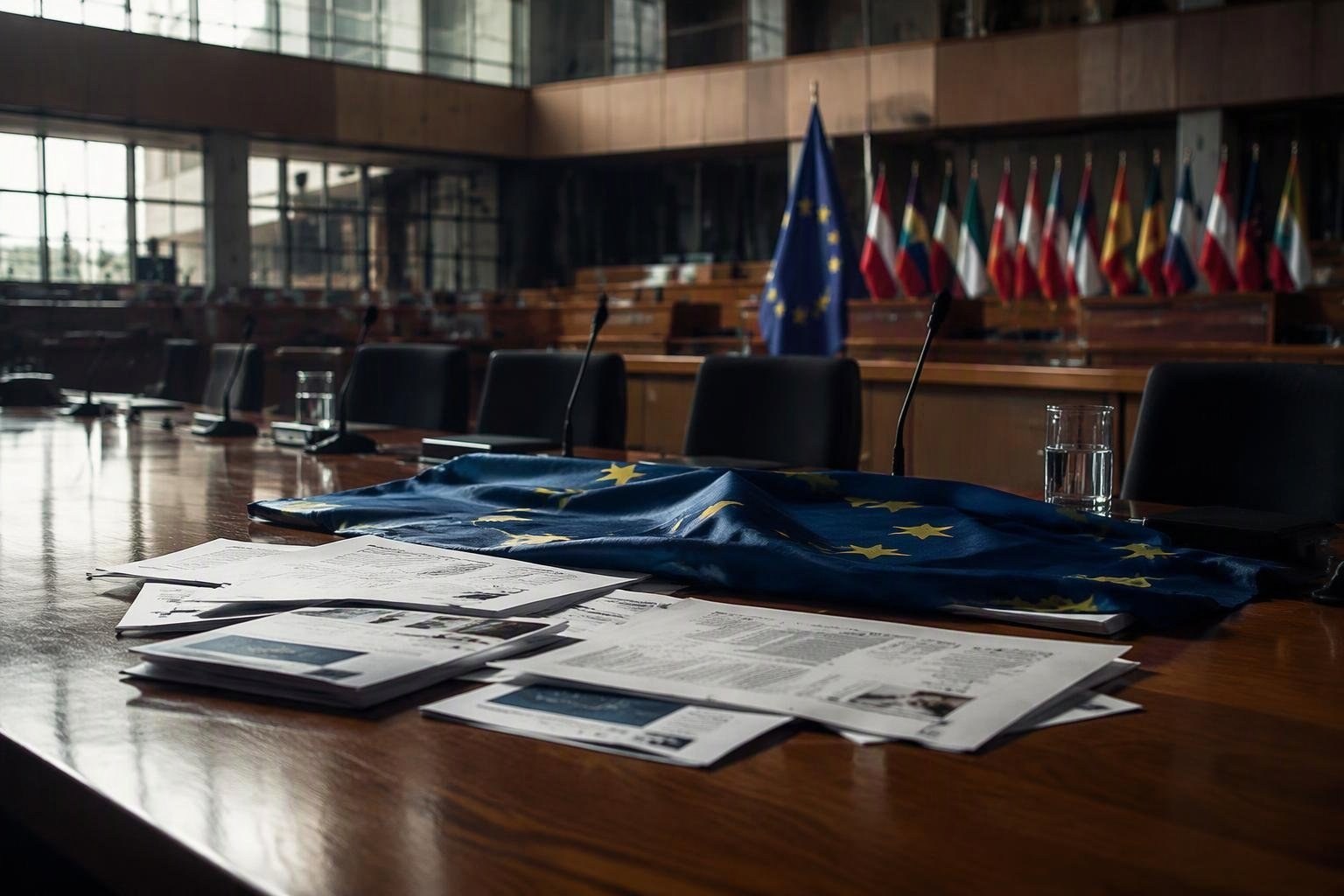 Ambasciatori europei discutono scenari di attacco ibrido e il Regno Unito visita il Parlamento