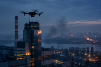 Attacco russo a Kiev: colpita la centrale termoelettrica n.4