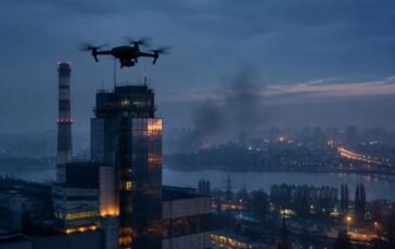 Attacco russo a Kiev: colpita la centrale termoelettrica n.4