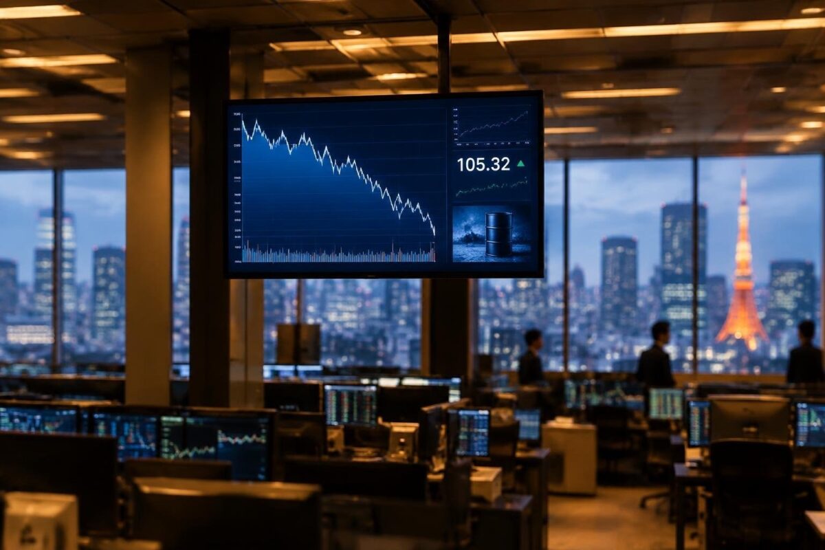 Borsa di Tokyo in calo: perdita di 538 punti al Nikkei