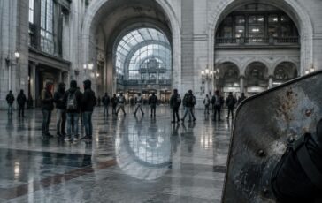 Bruxelles sotto pressione: scontri violenti alle porte della stazione