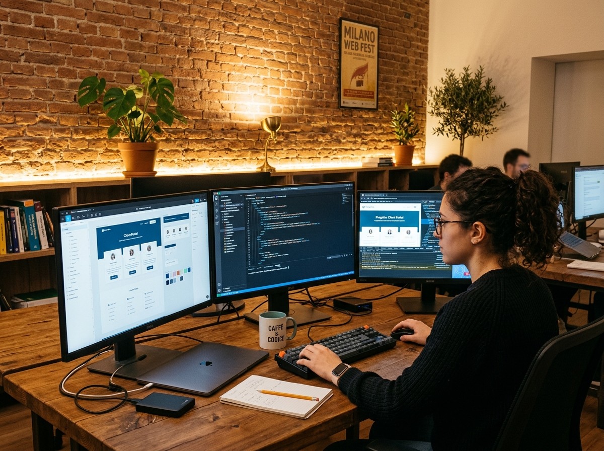 Orto Creativo, l'agenzia web di Treviso che sviluppa tutto internamente: attiva dal 2015, cinque persone, al massimo tre nuovi progetti al mese
