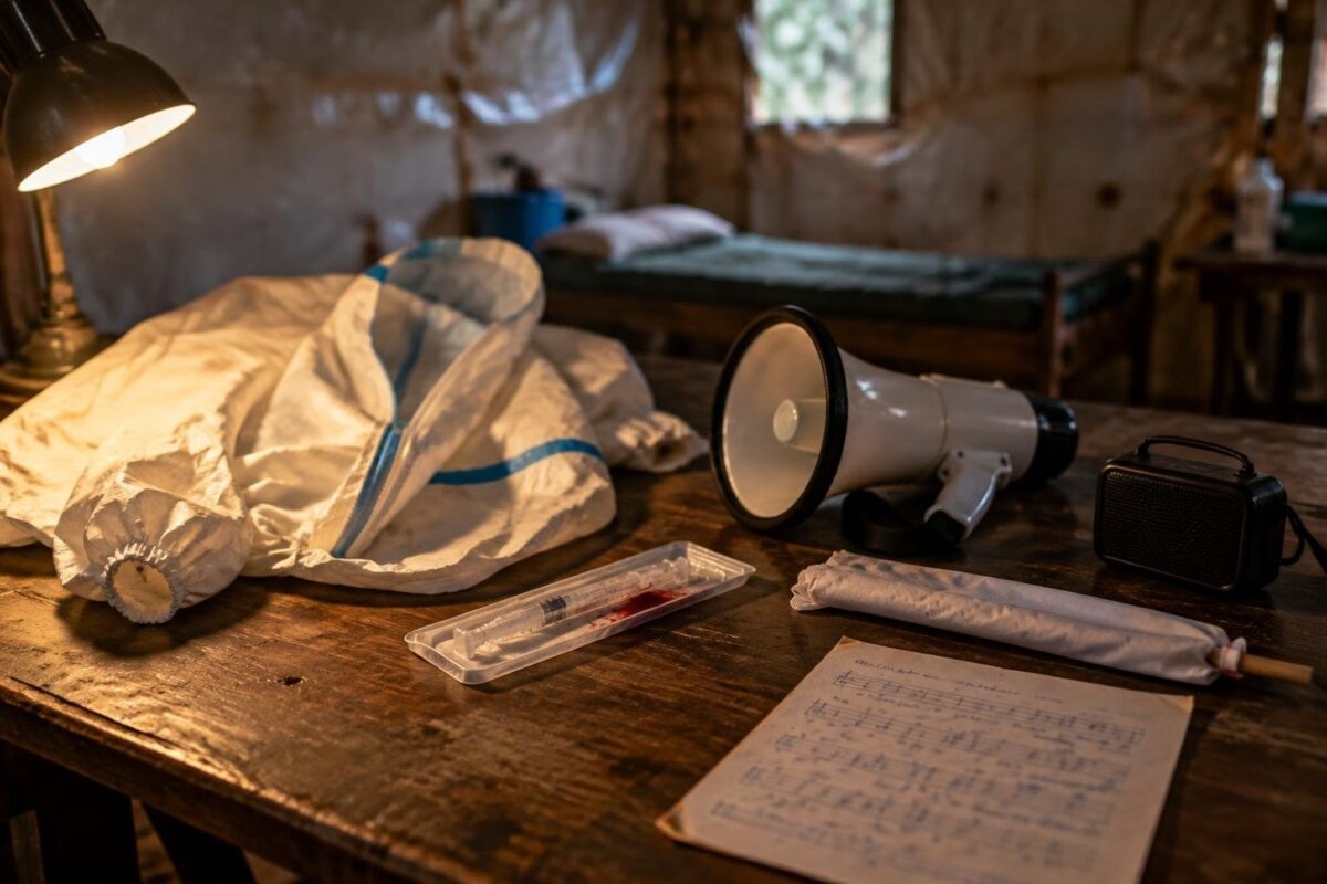 Celebrazioni al centro Ebola di Mongbwalu dopo l'ultima dimissione
