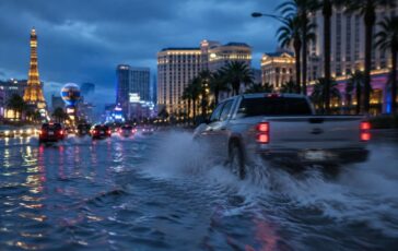 Ciclone Rachel: onde da record e alluvioni in California e Nevada