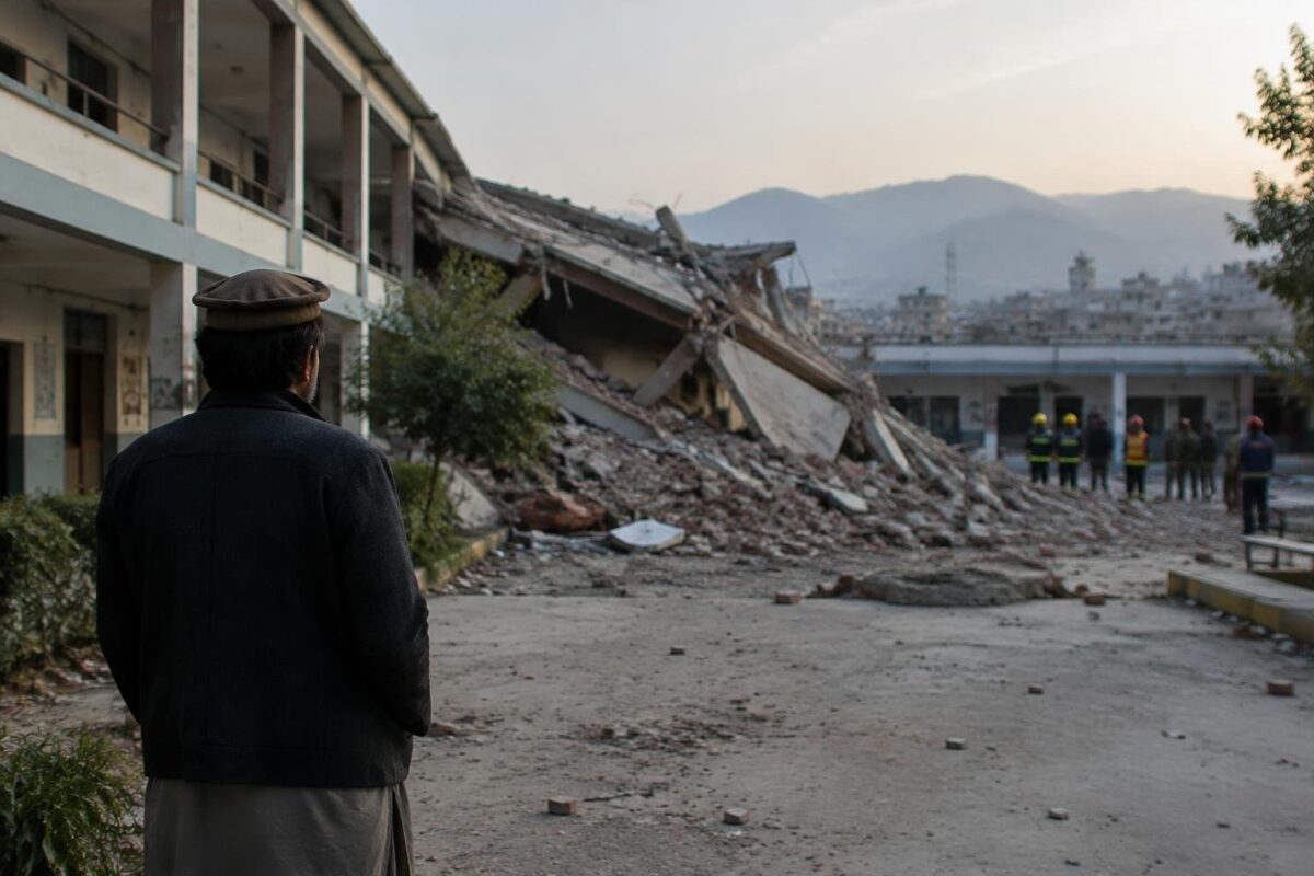Crollo tetto scuola a Peshawar: 29 morti, tra cui 28 bambini