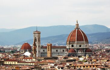 bombola di gas sotto il david