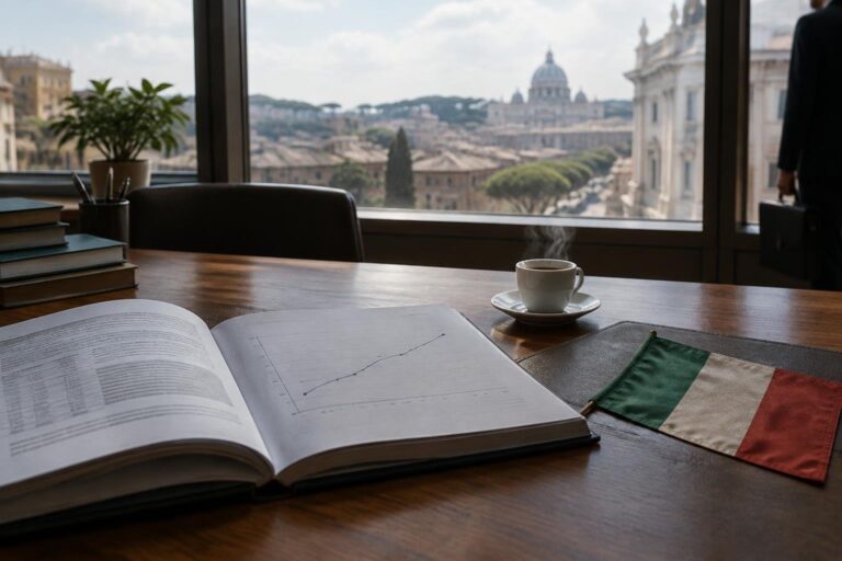FMI incrementa a 0,8% le previsioni di crescita italiana per il 2026