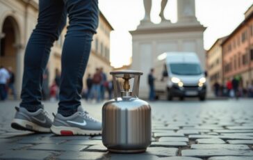 Gas di cucina trovato sotto il David: intervento dei carabinieri