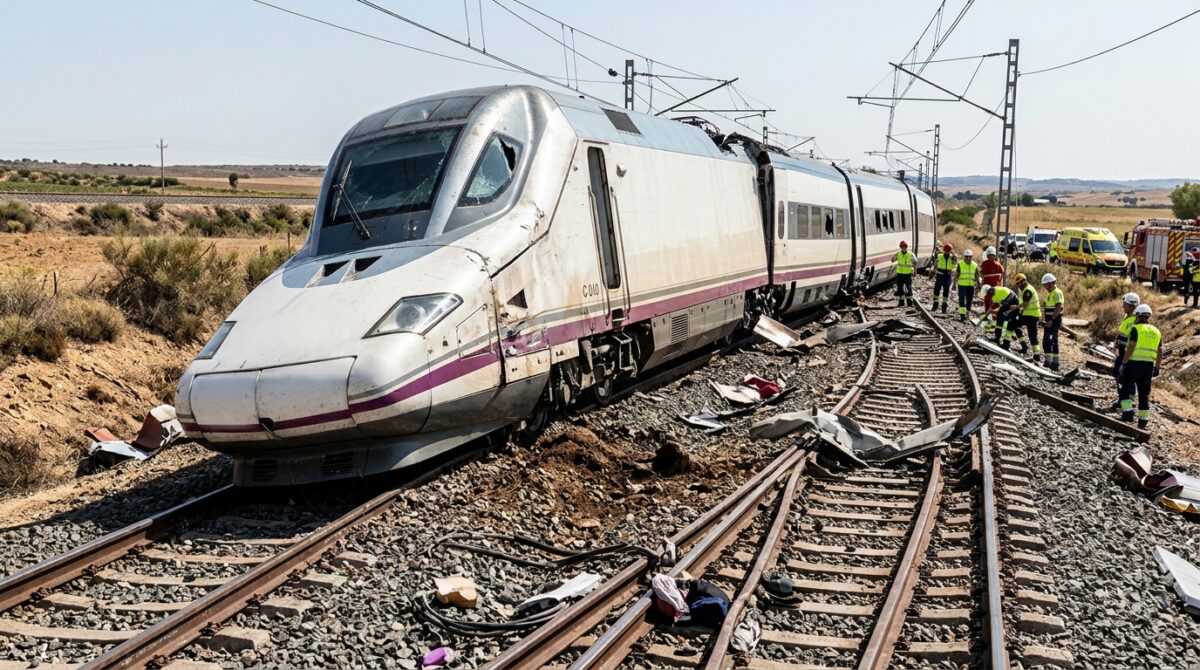 Scontro fra due treni dell’alta velocità: almeno 46 vittime