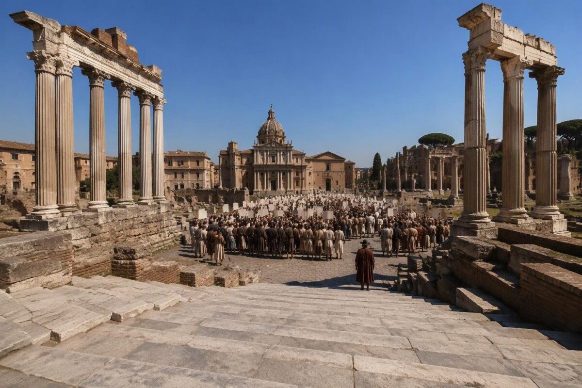 Gifuni e mille voci a Roma contro il disegno di legge antisemitismo