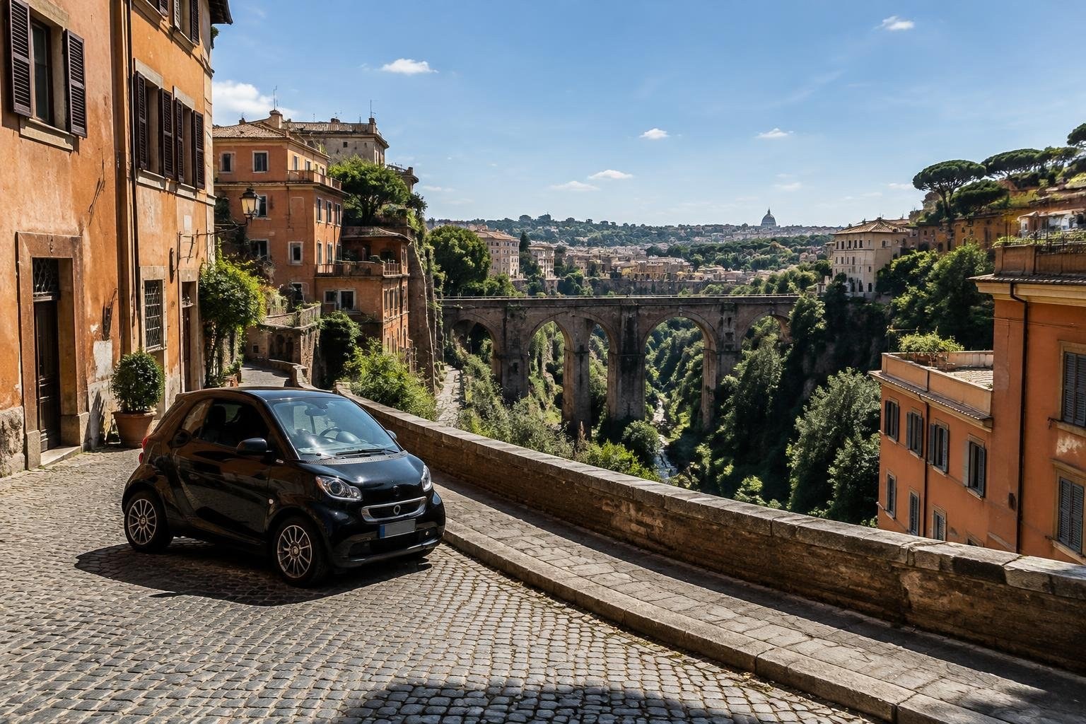 Microcar nera, due autori sospettati: sei persone aggredite a Roma