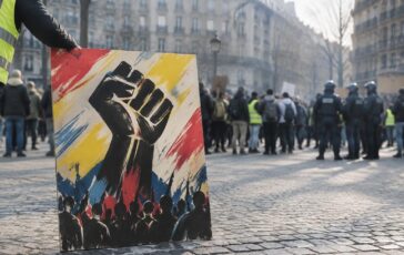 Proteste in Francia: studenti, sindacati e gilet gialli contro i costi