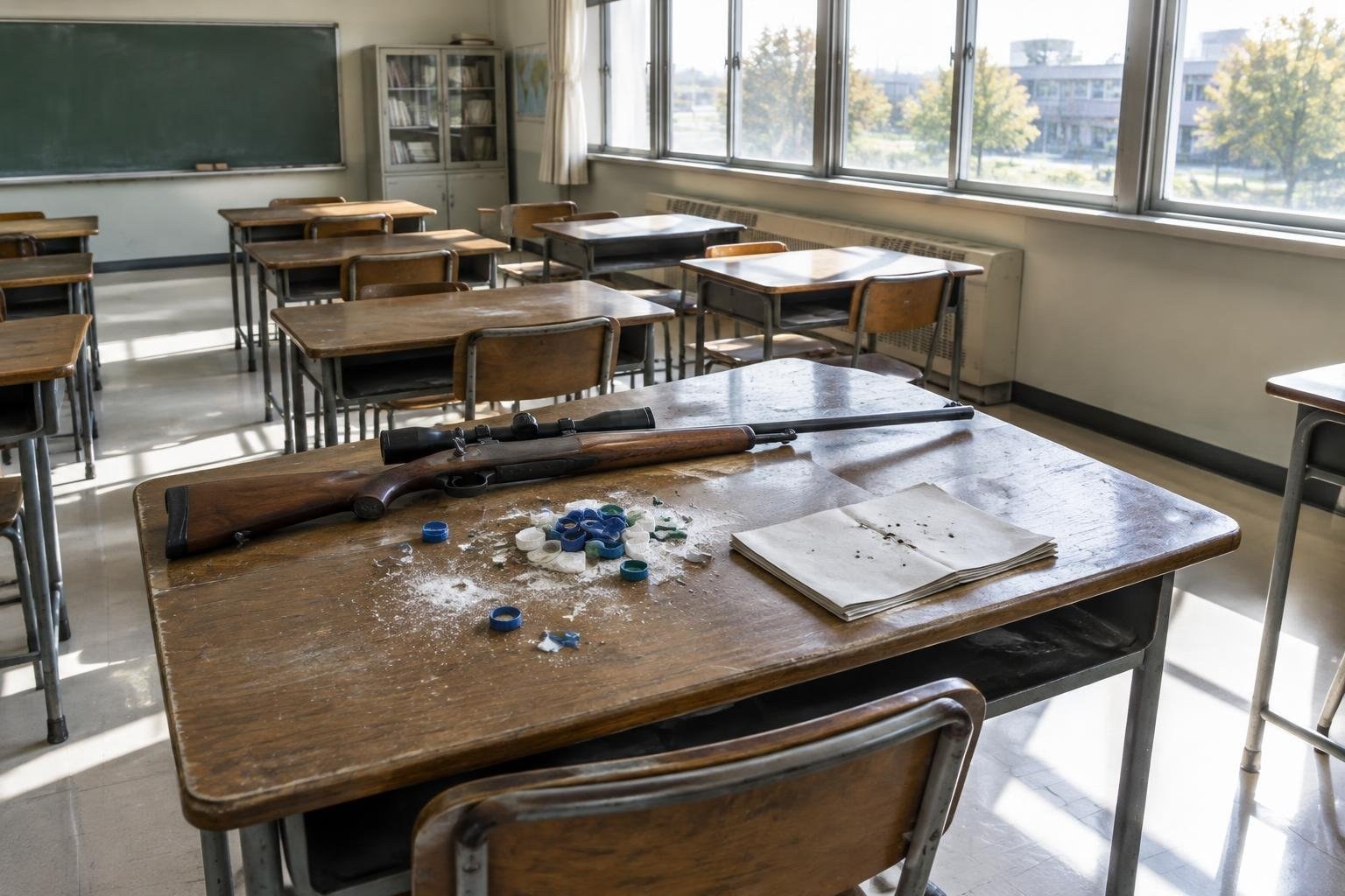Momenti di terrore a scuola, spari contro preside e insegnante: fuga generale