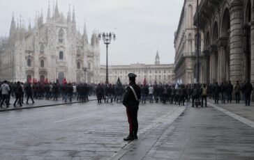 Scontri violenti il 17 ottobre a Milano, Bologna e Torino