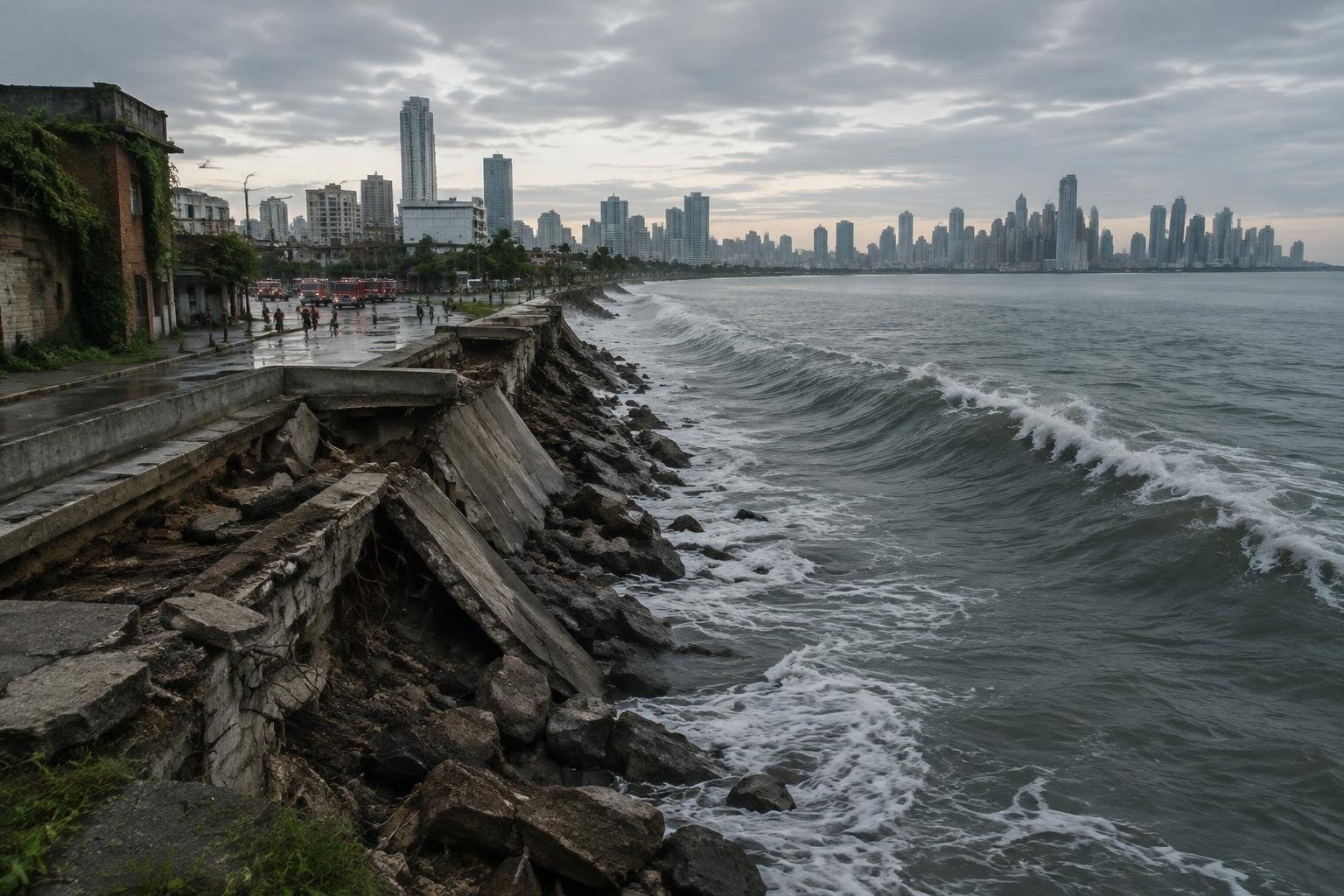 Sisma di 8,0 gradi crea panico a Panama City e allerta tsunami