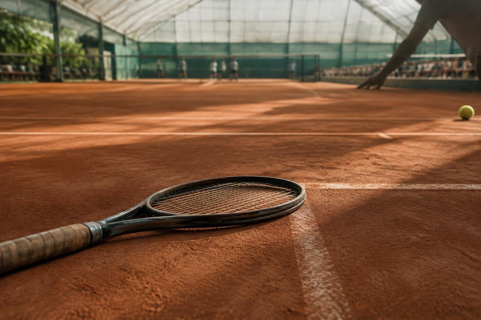 Tennis: routine, visualizzazione e respiro sotto pressione