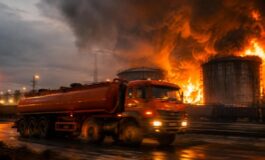 Terminale di Rostov-on-Don in fiamme, incendio al terzo giorno