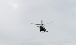 Elicottero da ricognizione precipita e si schianta