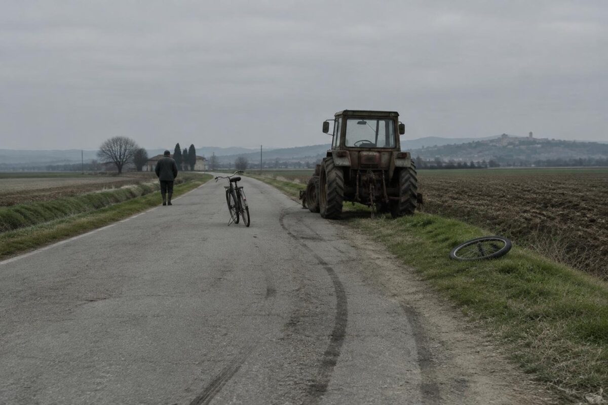 Trattore investe bicicletta, muore lavoratore di 36 anni a Pontecorvo