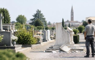 Tre atti di danneggiamento sulla lapide del ex sindaco di Treviglio