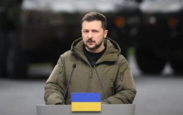 Zelensky chiede sostegno all'Europa