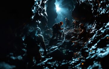 speleologo intrappolato grotta