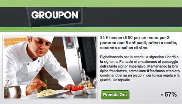 Come funziona Groupon