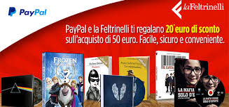 Pagare con Paypal su Feltrinelli
