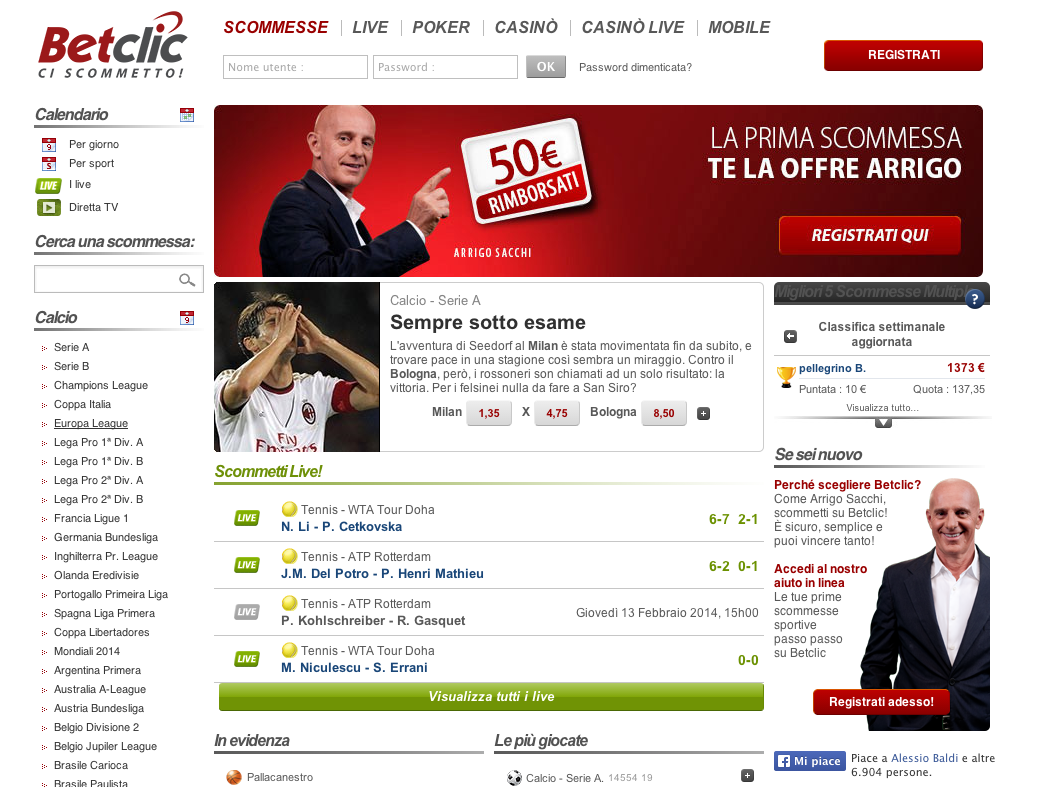Come scommettere su Betclic