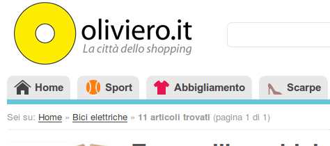 Oliviero.it shopping abbigliamento e tempo libero