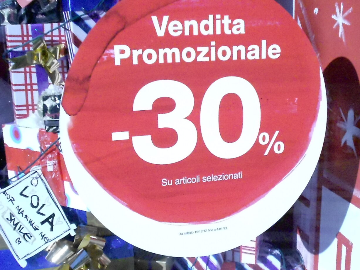 Quando cominciano i saldi a Genova gennaio 2015