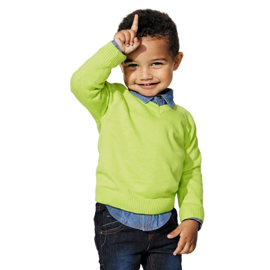 Tipi Pullover collo a V per bambino Kiabi