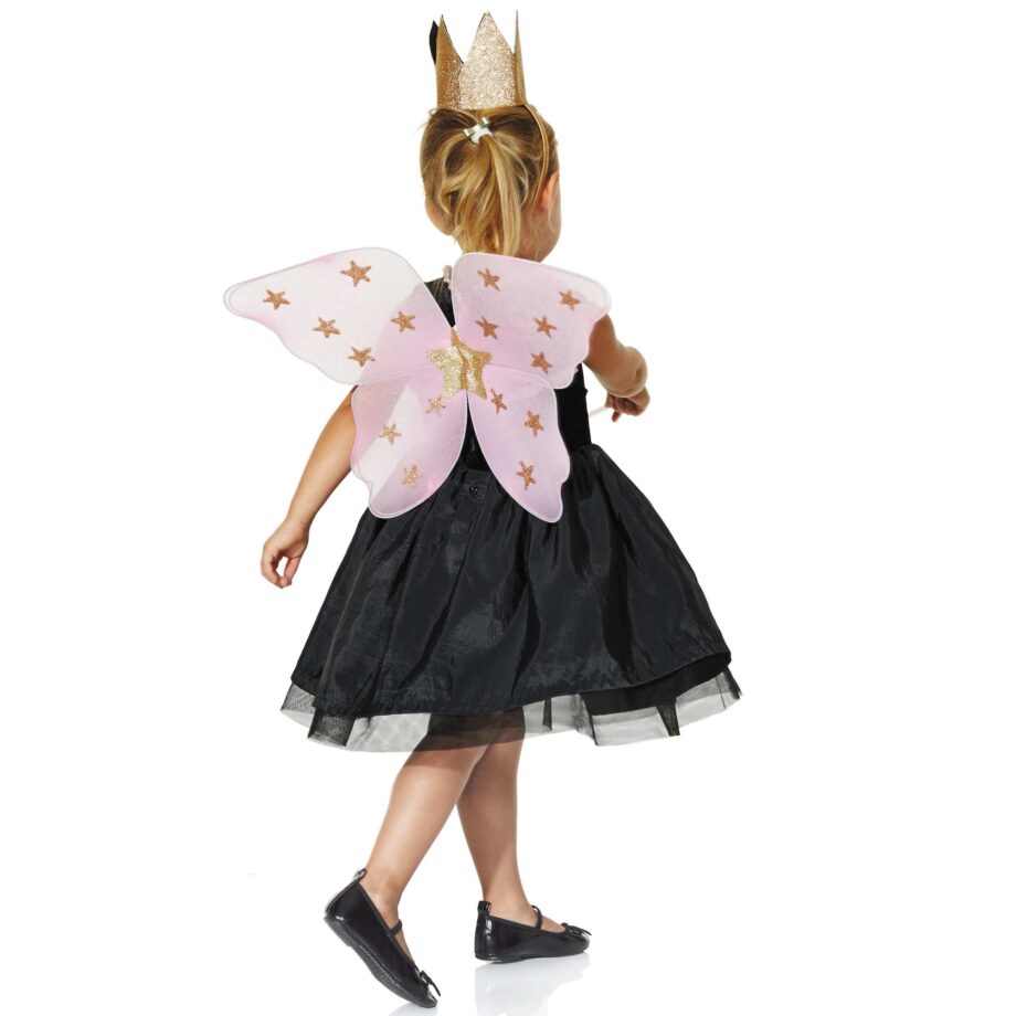 Costume fata bambina con ali e bacchetta Kiabi