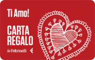 carta regalo ti amo - feltrinelli