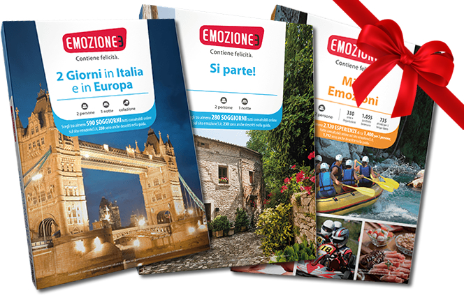 Idee regalo cofanetto soggiorno con spa Emozione3 San Valentino