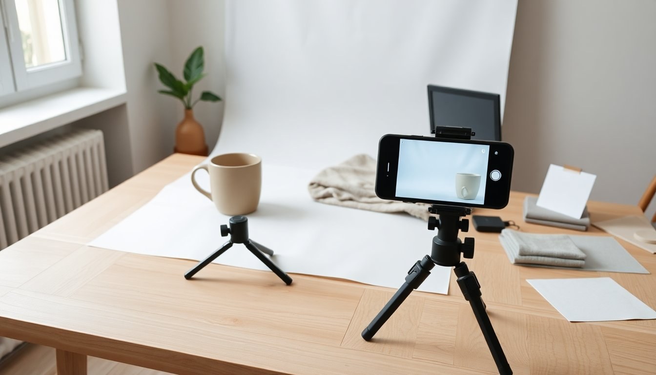 Come fotografare prodotti per e-commerce con lo smartphone: guida pratica