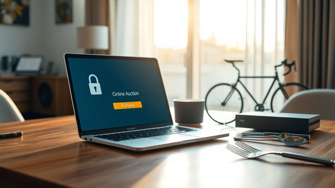 Guida passo passo alle aste online per l’acquisto di prodotti usati con sicurezza