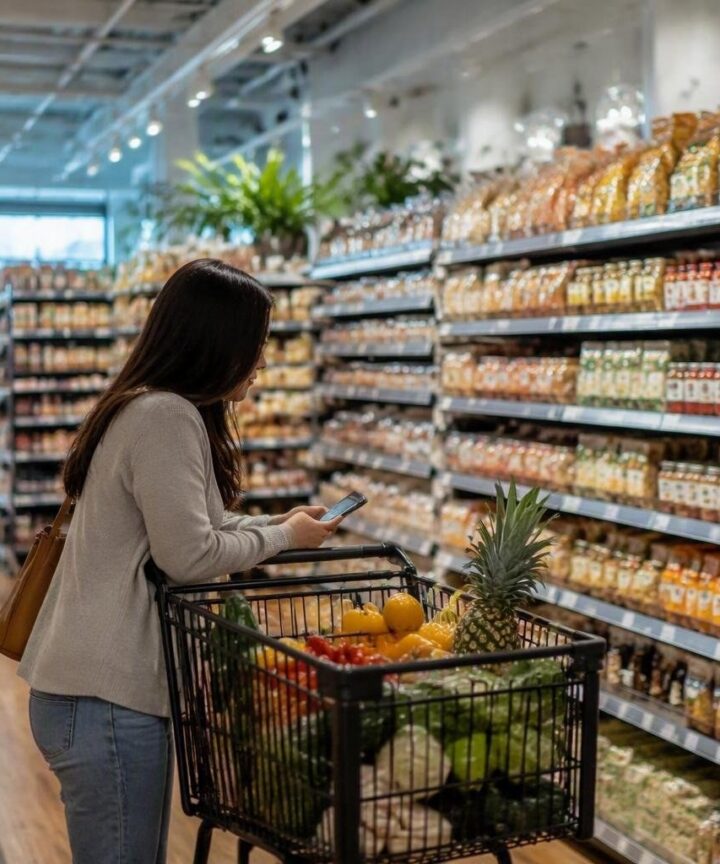Guida digitale al risparmio: app spesa, volantini e carte